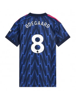 Billige Arsenal Martin Odegaard #8 Bortedrakt Dame 2025-26 Kortermet